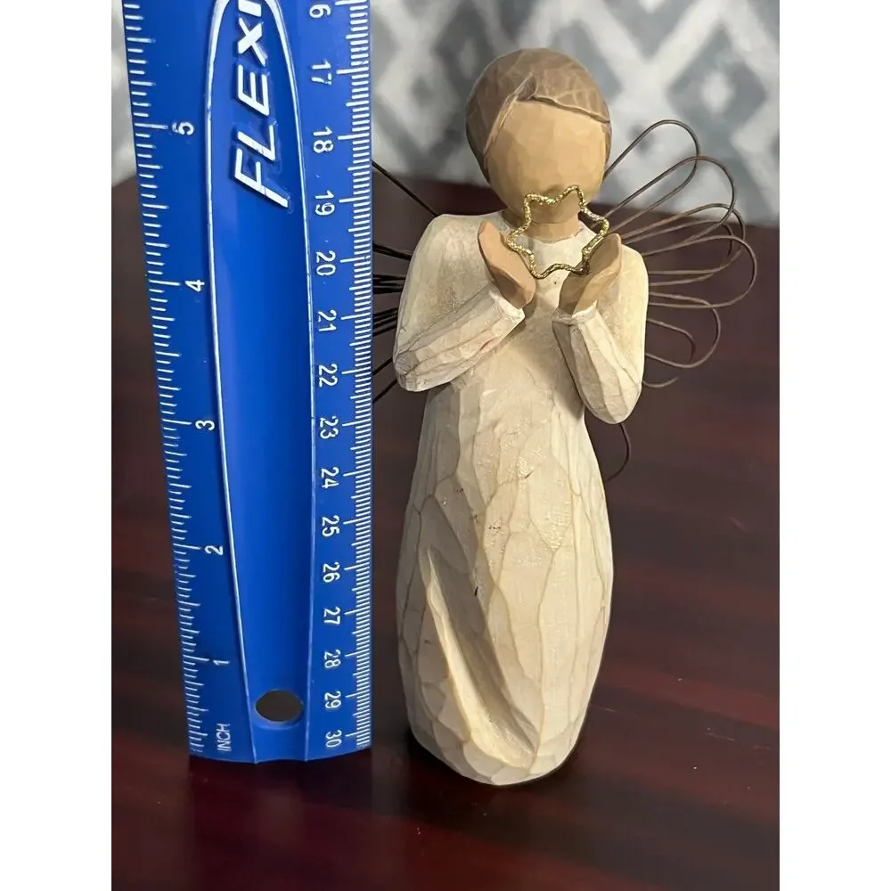 VTG Demdaco Willow Tree Figures Angel of Prayer Bright Star